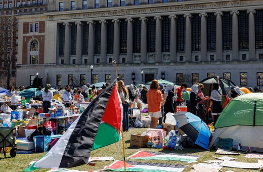 Η διοίκηση του Columbia αναβάλλει τη διάλυση του φιλοπαλαιστινιακού καταυλισμού διαμαρτυρίας